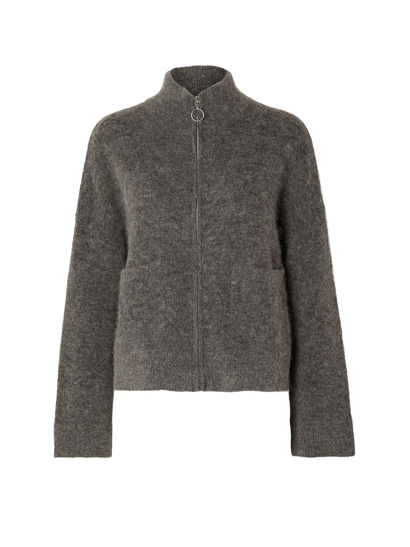 SELECTED FEMME | Strickjacke SLFSIA | grau